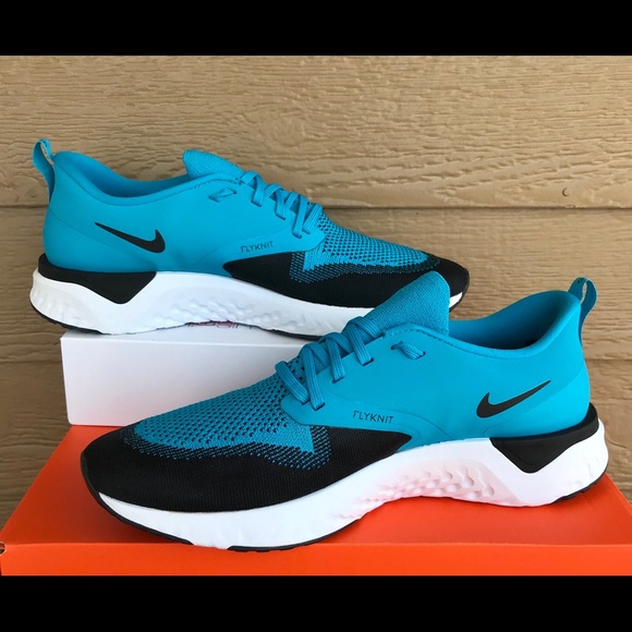 Nike Odyssey React 2 FK Running Shoe Blue Lagoon - Picture 7 of 10